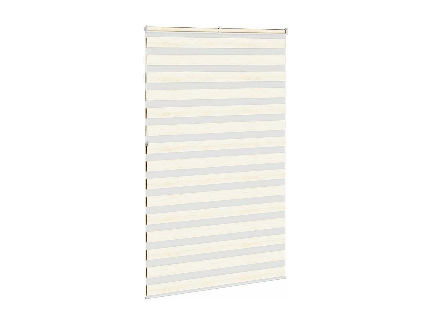 Zebra rolgordijn 140x230 cm stofbreedte 135,9 cm marmerbeige