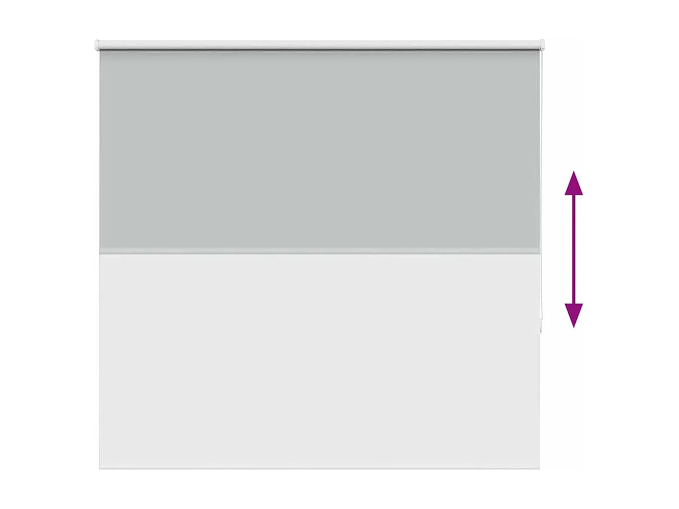 Store enrouleur occultant largeur du tissu 141,6 cm polyester