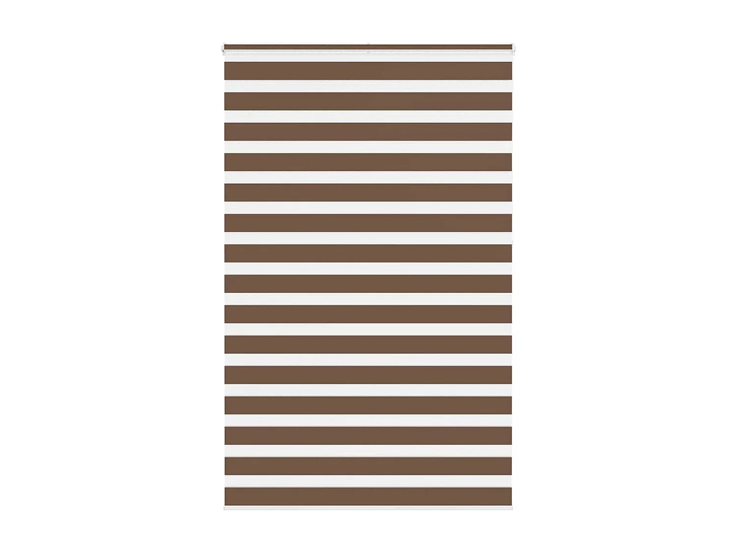 Store zèbre marron 145x230cm largeur du tissu 140,9cm polyester