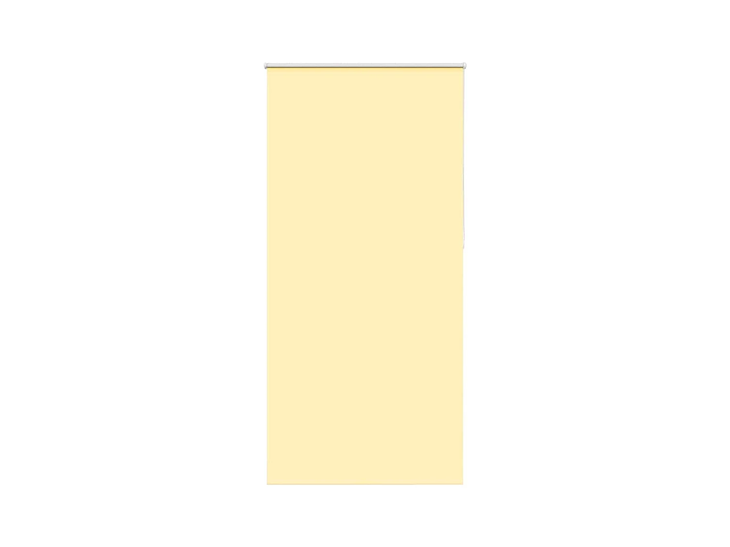 Estor Enrollable Opaco Amarillo 95x210 cm Tela Ancho 90,7cm
