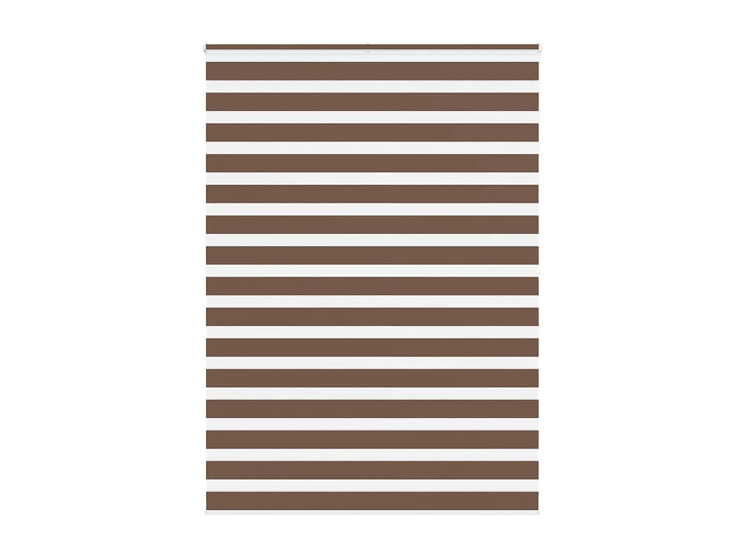 Store zèbre marron 155x200cm largeur du tissu 150,9cm polyester