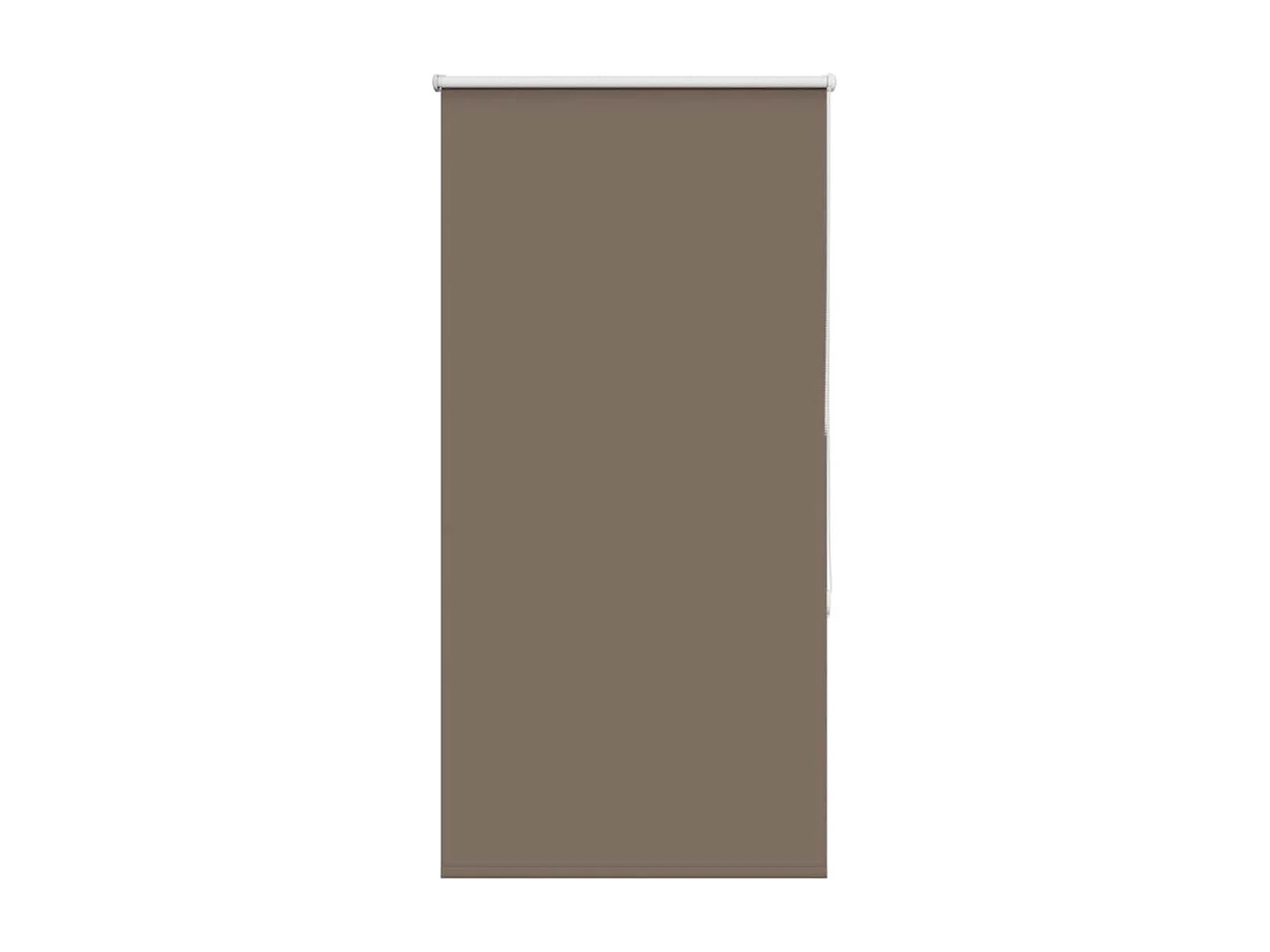 Store enrouleur occultant café 65x130cm largeur du tissu 60,7cm