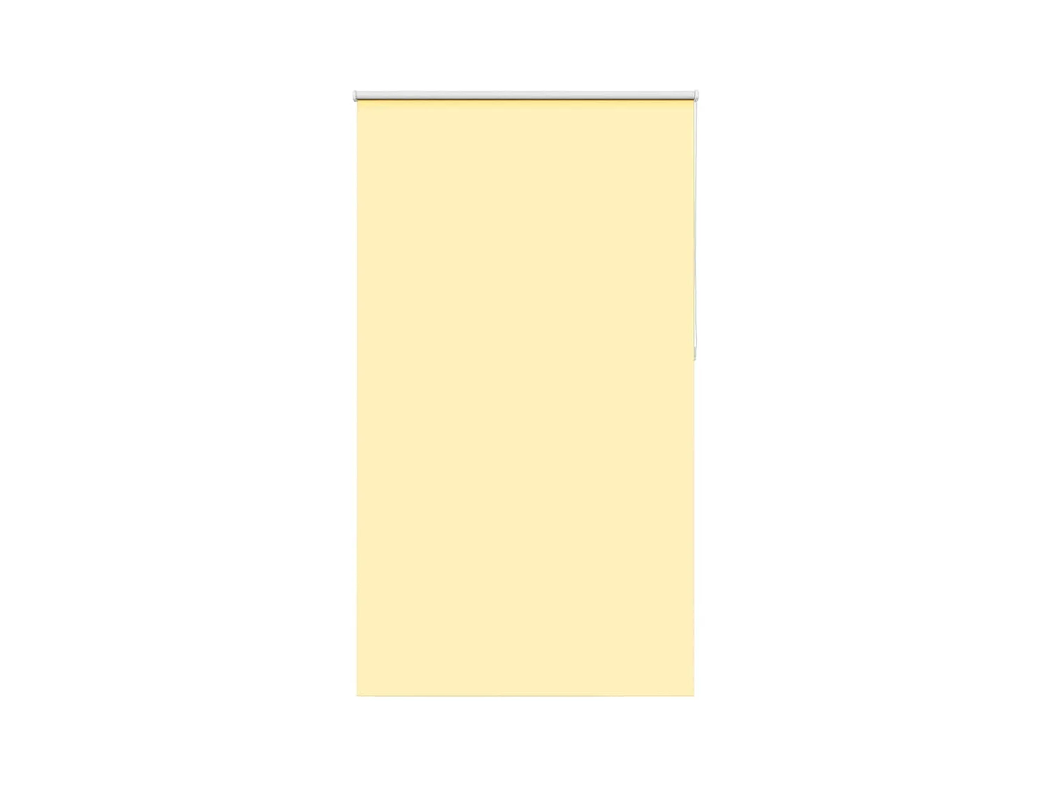 Rolgordijn verduisterend 120x210 cm stofbreedte 116,6 cm geel