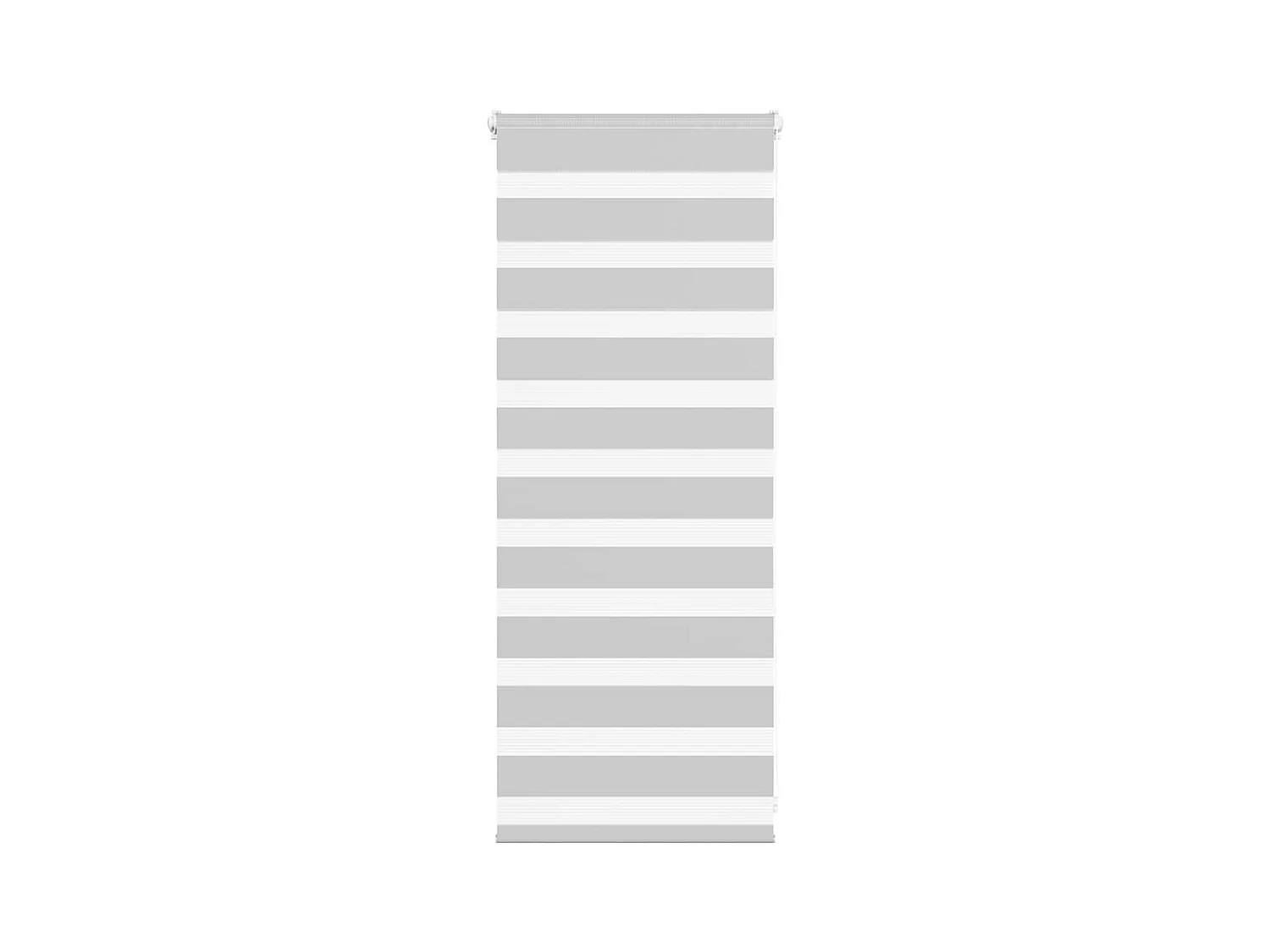 Store zèbre gris clair largeur du tissu 60,9 cm polyester