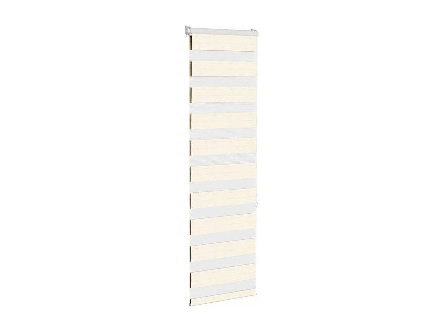 Store zèbre beige marbré largeur du tissu 35,9 cm polyester
