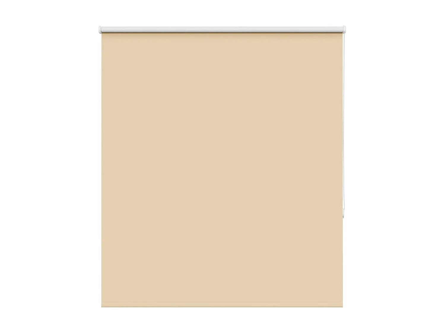 Rolgordijn verduisterend 130x150 cm stofbreedte 126,6 cm beige