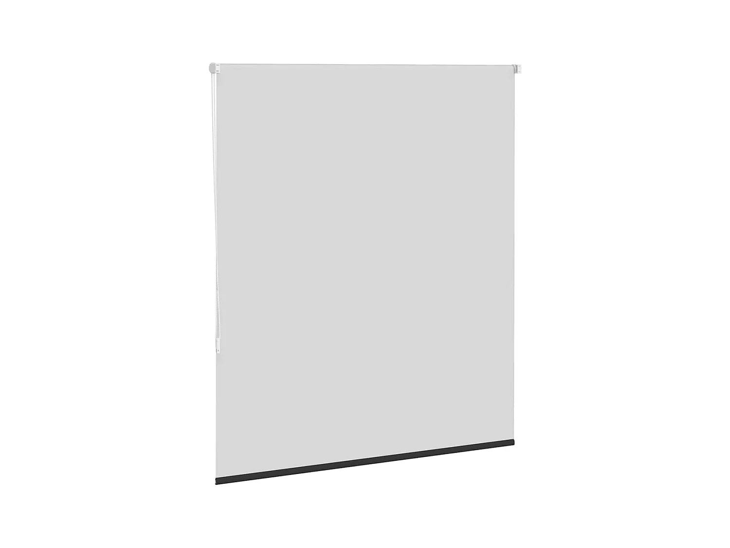 Estor Enrollable Opaco negro 140x175 cm Tela Ancho 136,6 cm