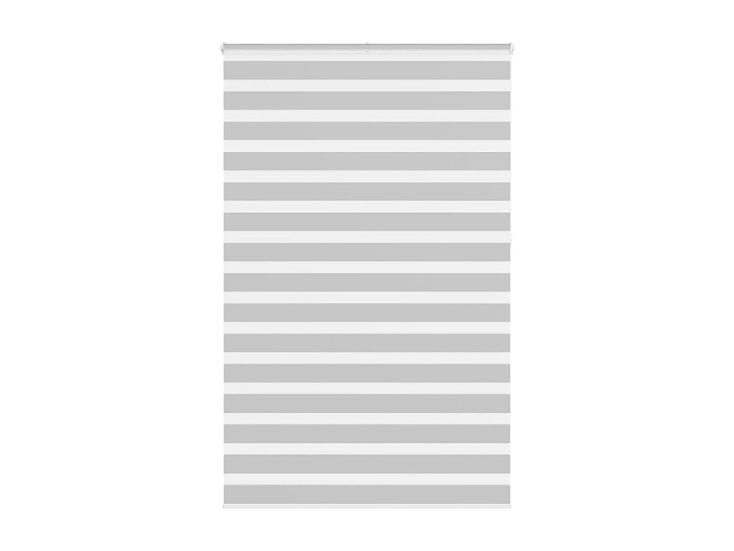 Store zèbre gris clair largeur du tissu 140,9 cm polyester