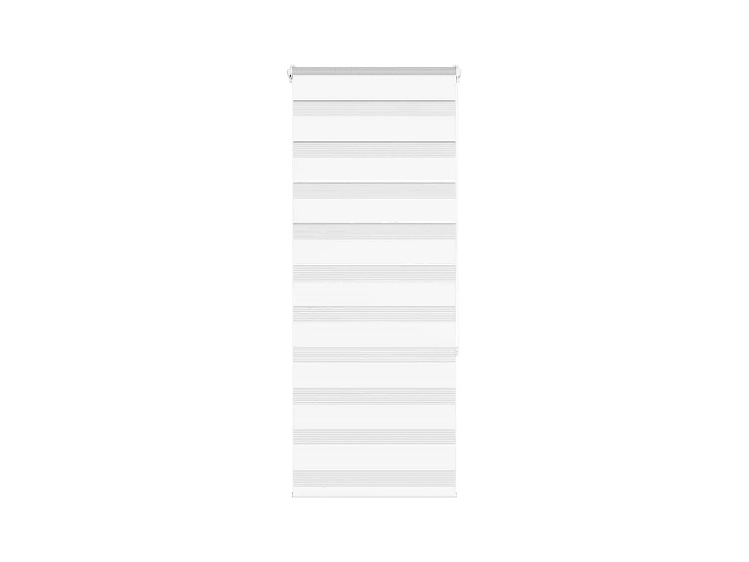 Estor cebra blanco 60x150 cm tejido ancho 55,9 cm poliéster