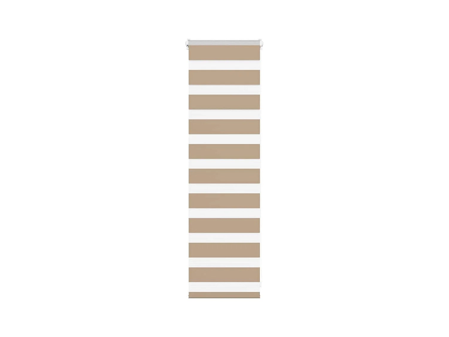 Zebra Blind 45x100 cm stofbreedte 40,9 cm polyester zandbruin