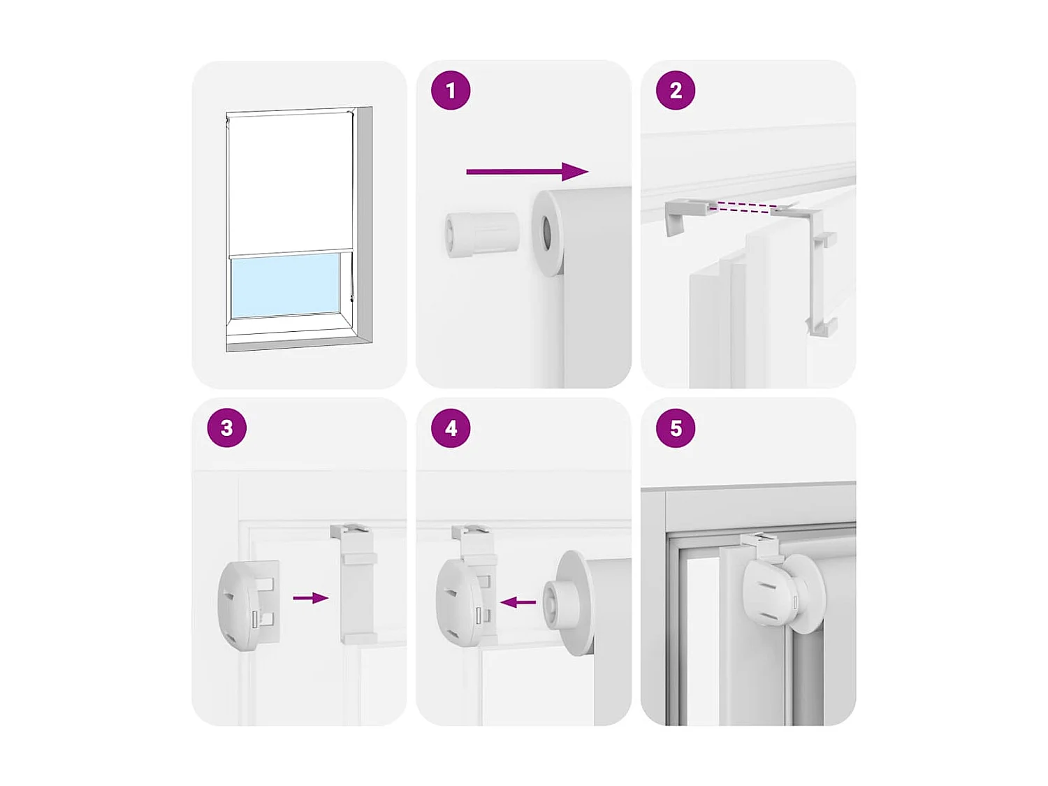 Store enrouleur de douche 80x240 cm largeur du tissu 76 cm