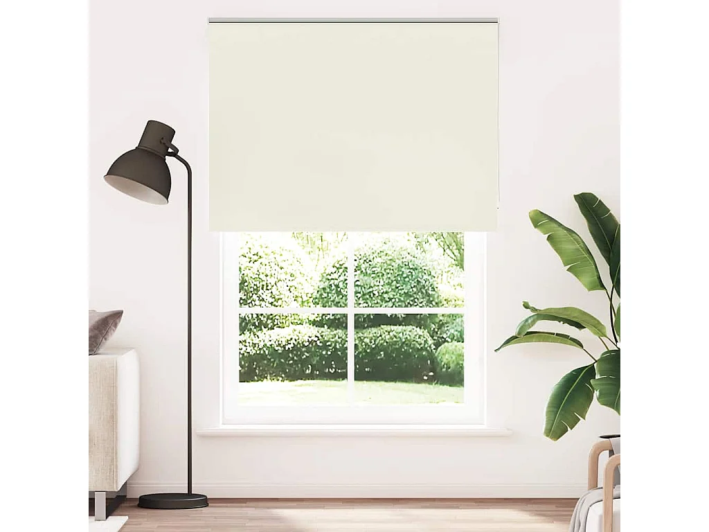 Estor Enrollable Opaco Blanco Roto 150x210cm Tela Ancho 146,6cm