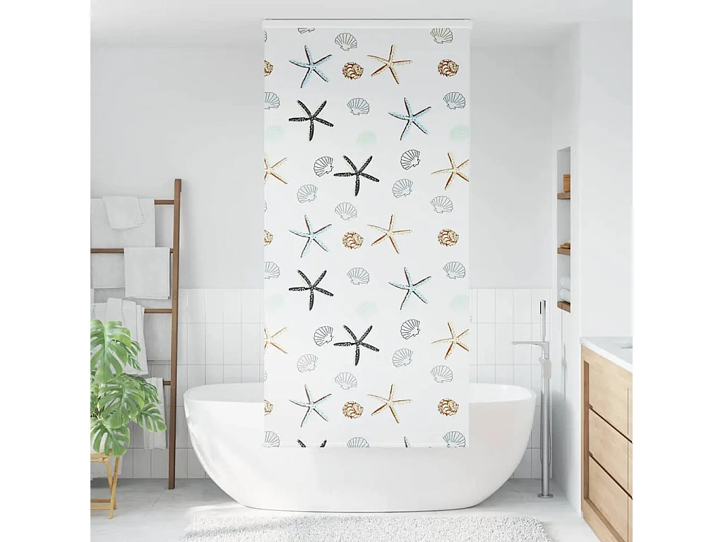 Rolo de Duche Estores cassete 110x240 cm Largura Tecido 106 cm