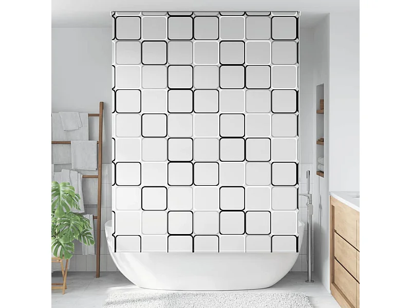 Store enrouleur de douche 150x240 cm largeur du tissu 146 cm