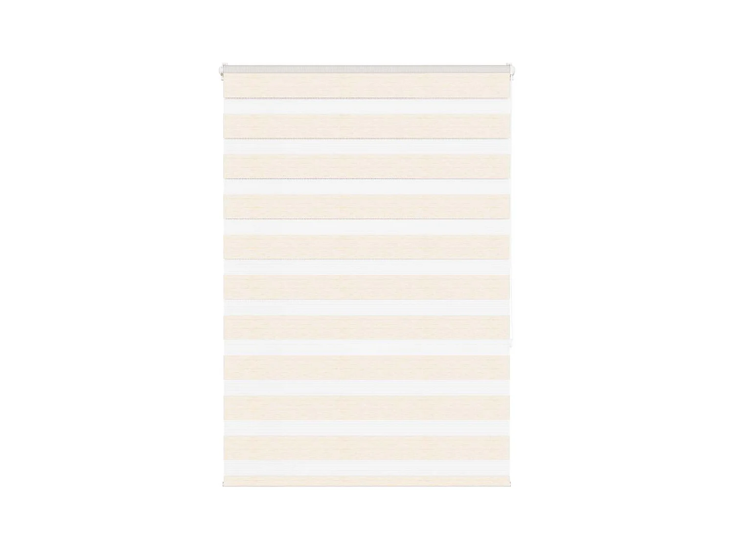 Zebra Blind 105x150cm stofbreedte 100,9cm polyester marmerbeige