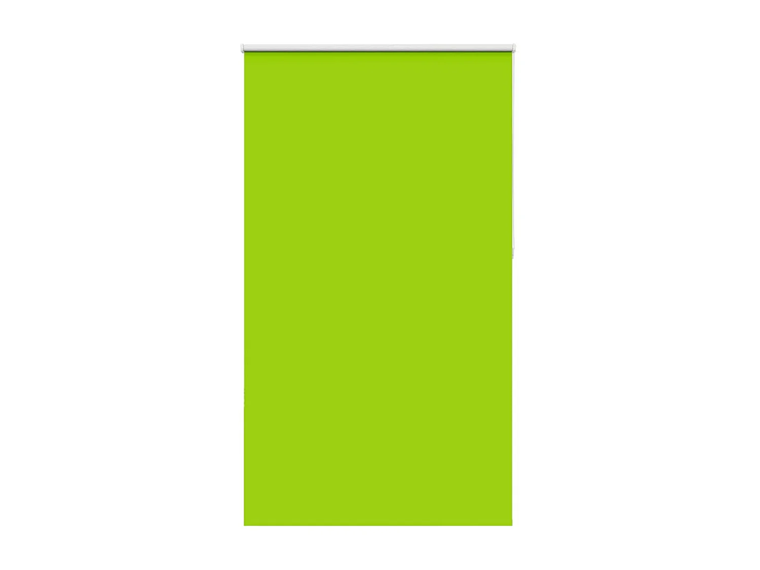 Estor Enrollable Opaco hojas verde 135x230cm Tela Ancho 131,6cm