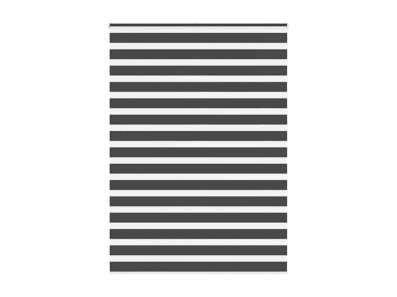 Store zèbre noir 160x230 cm largeur du tissu 155,9 cm polyester