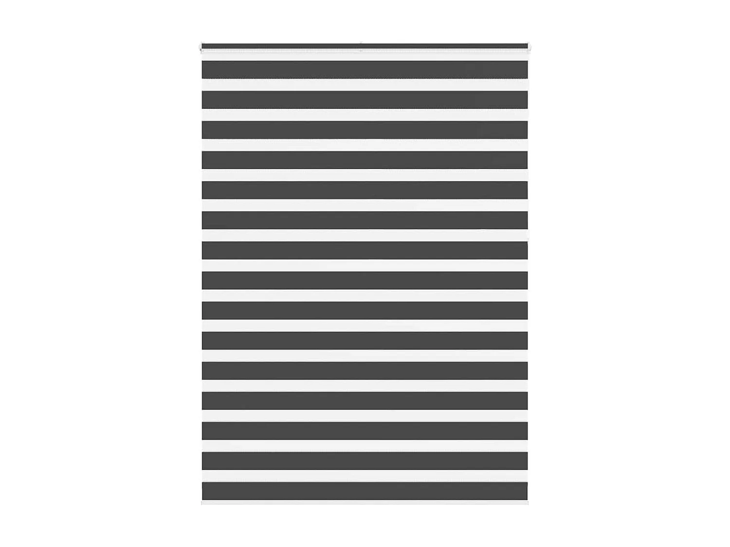 Store zèbre noir 160x230 cm largeur du tissu 155,9 cm polyester