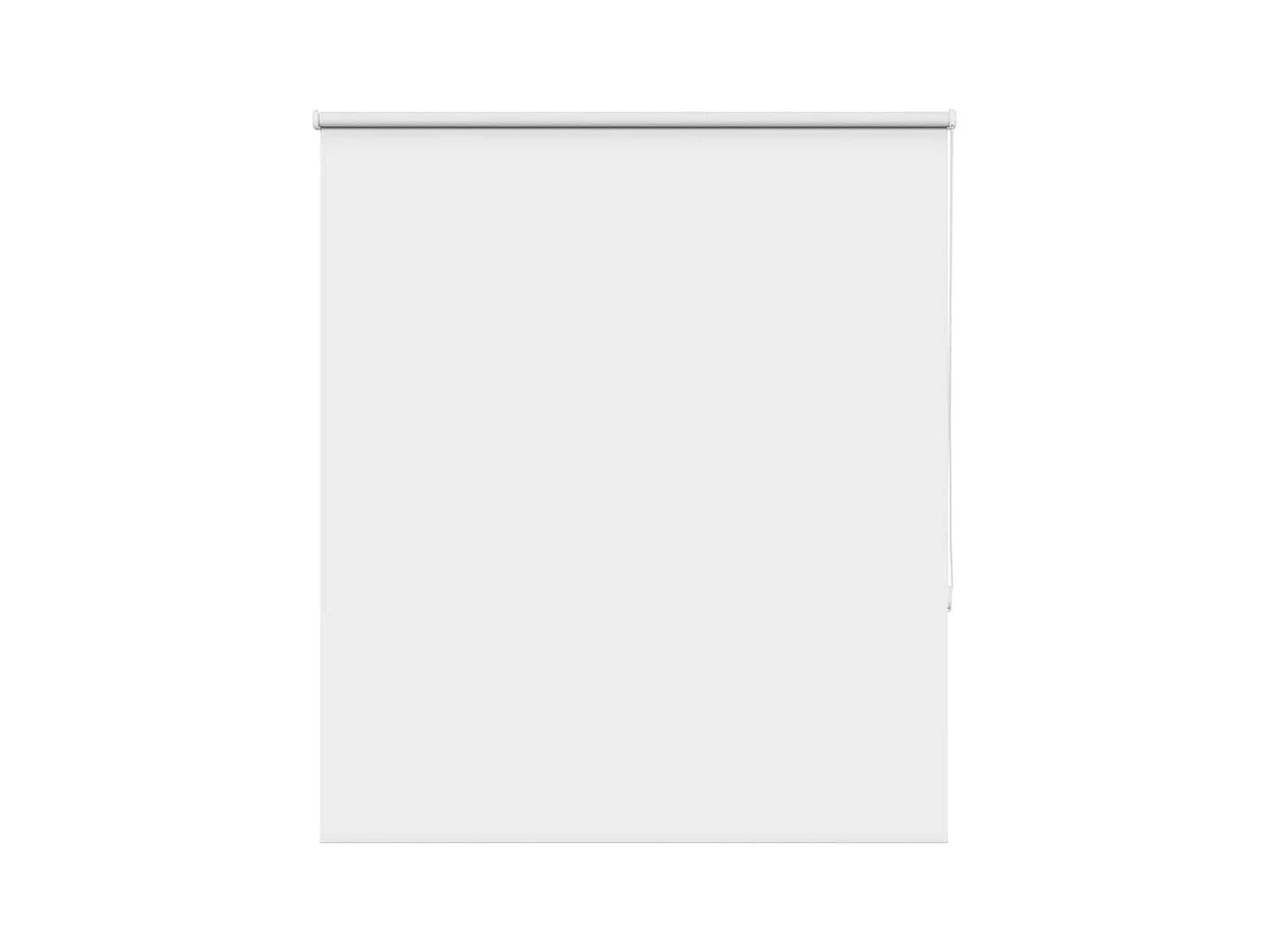 Rolgordijn verduisterend 140x130 cm stofbreedte 136,6 cm wit