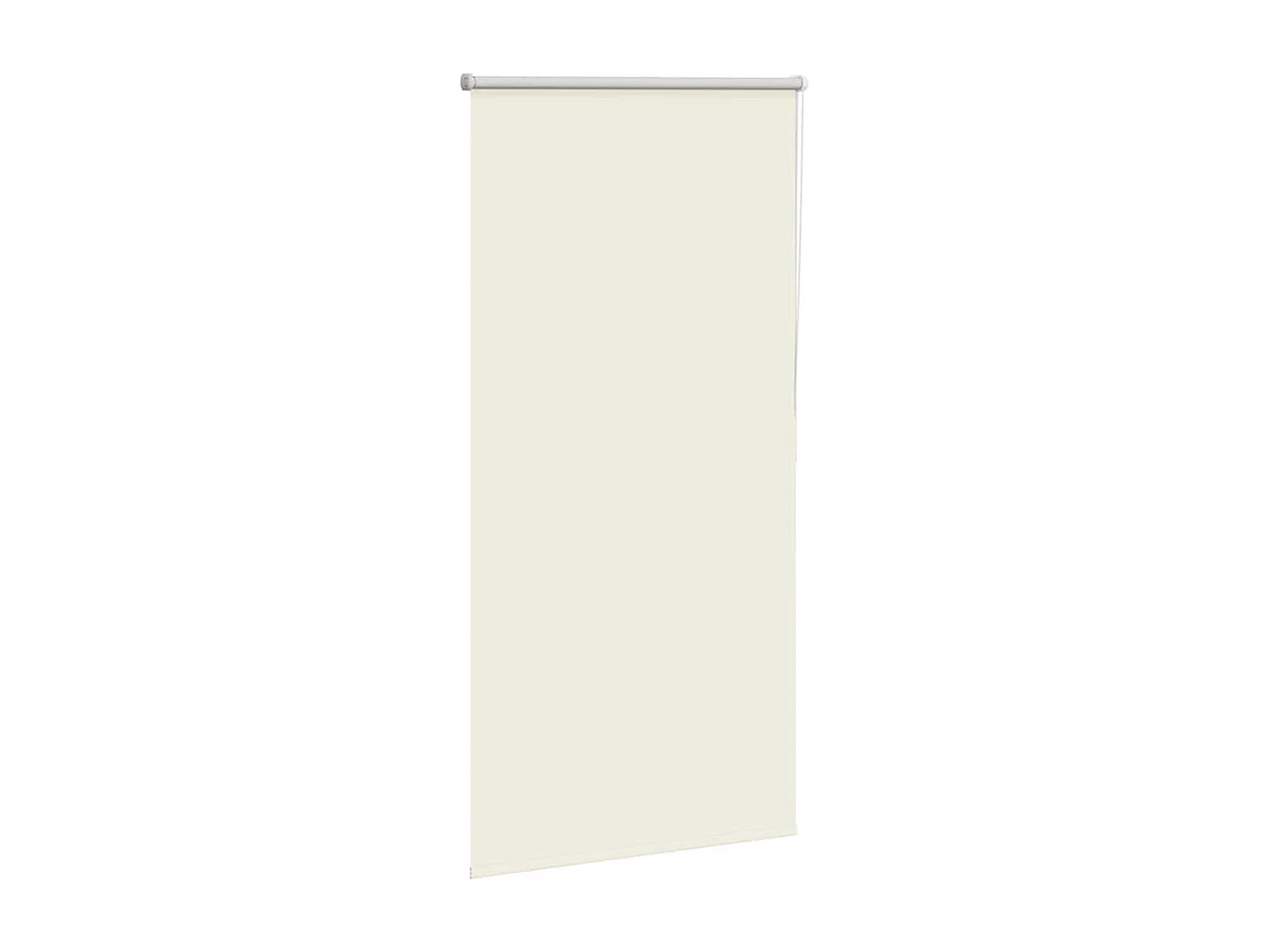 Store enrouleur occultant blanc cassé 70x130cm largeur du tissu