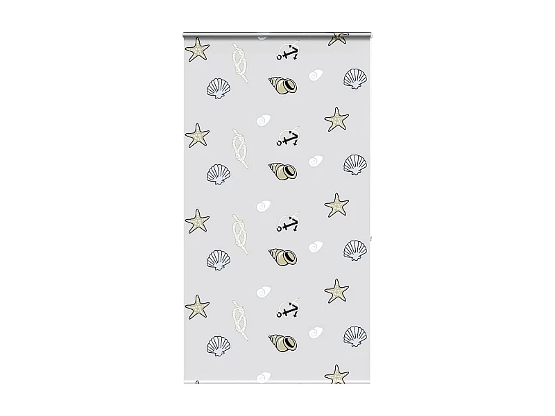 Rolo de Duche Estores com 130x240 cm Largura Tecido 126 cm