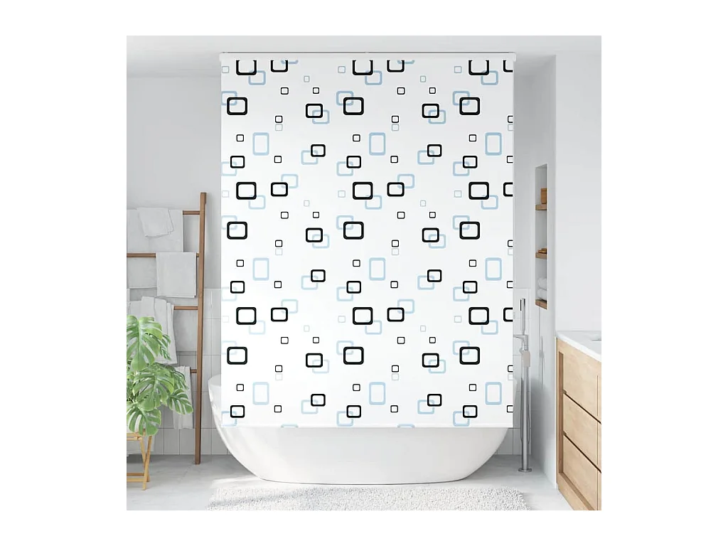 Store enrouleur de douche avec cassette largeur du tissu 156 cm