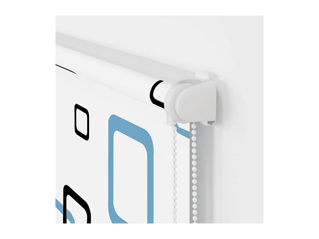 Store enrouleur de douche avec cassette largeur du tissu 156 cm