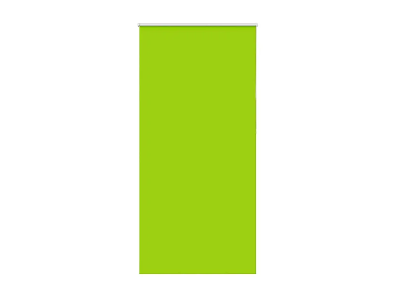 Estor Enrollable Opaco hojas verde 110x210cm Tela Ancho 105,7cm