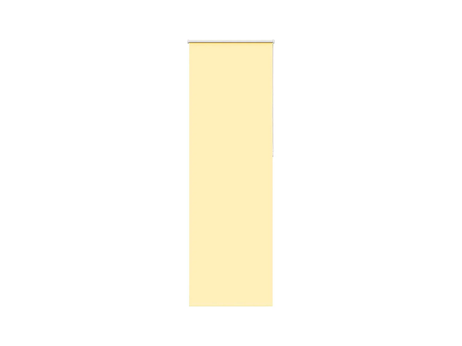Estor Enrollable Opaco Amarillo 65x210 cm Tela Ancho 60,7cm