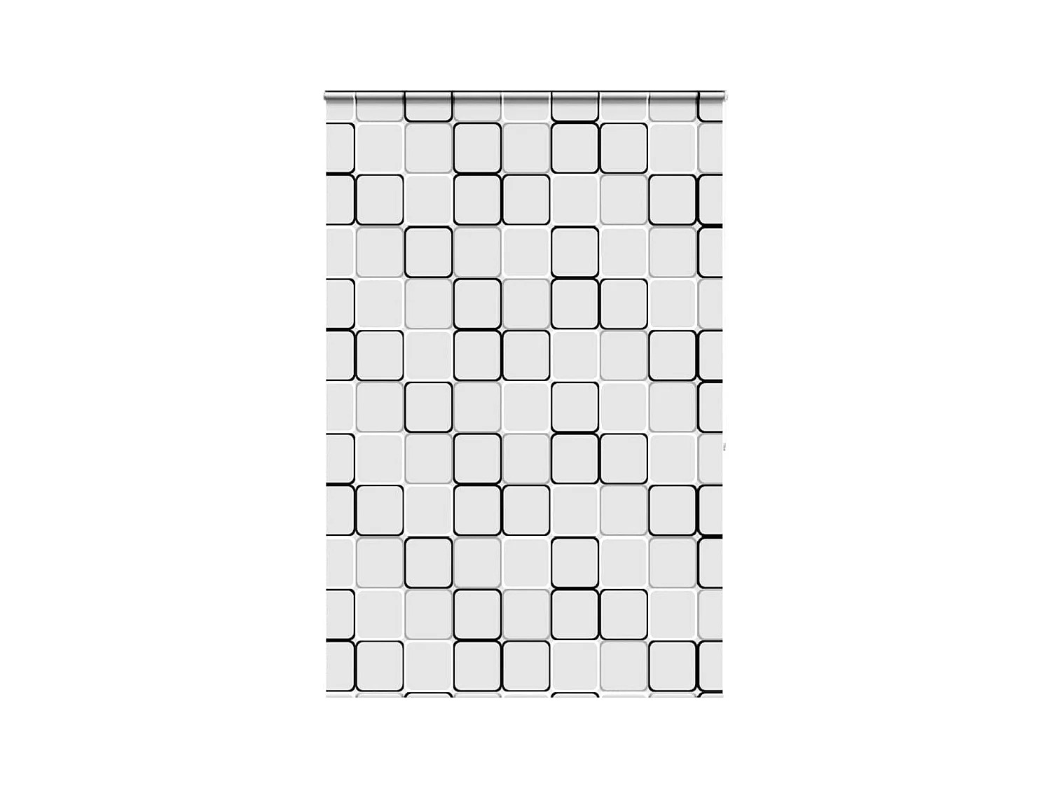 Doucherolgordijn met cassette 150x240 cm stofbreedte 146 cm