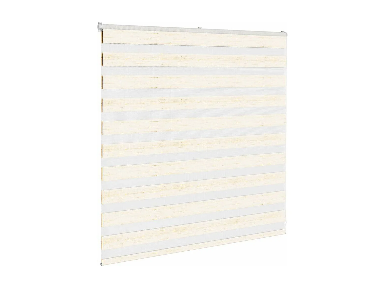 Store zèbre beige marbré largeur du tissu 140,9 cm polyester