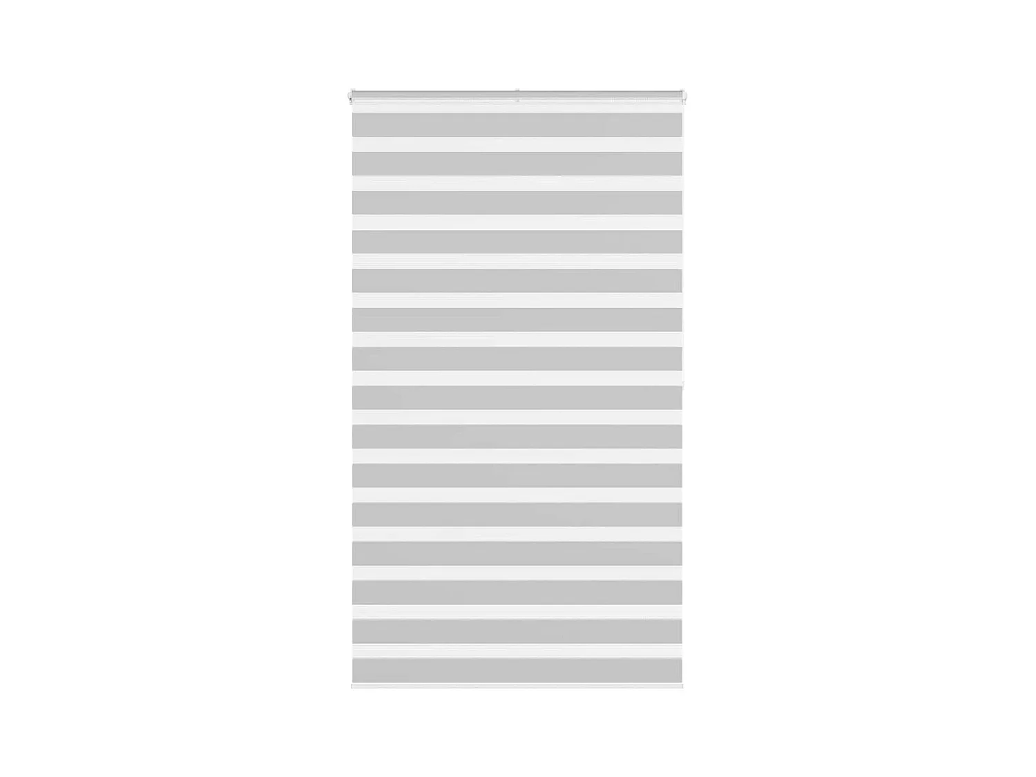 Store zèbre gris clair largeur du tissu 115,9 cm polyester