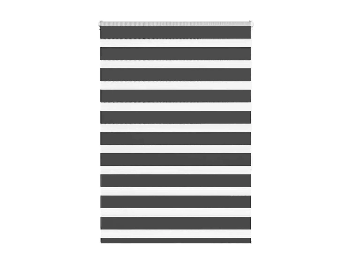 Store zèbre noir 100x150 cm largeur du tissu 95,9 cm polyester