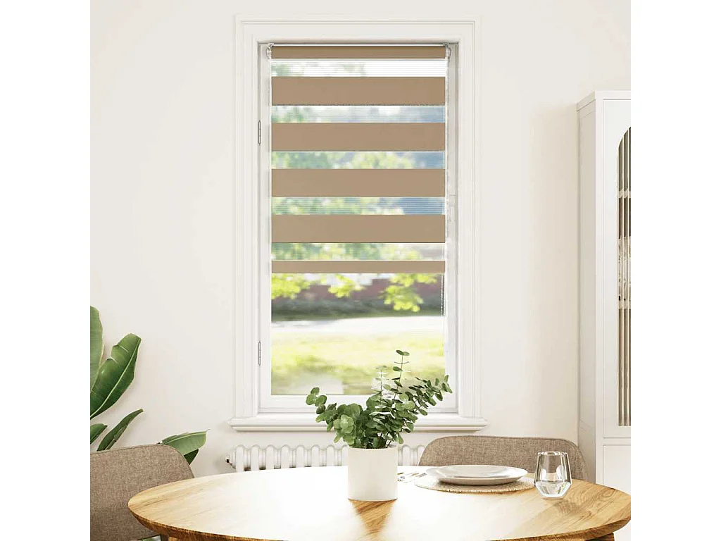 Cortina de zebra 60x150 cm largura do tecido 55,9 cm poliéster