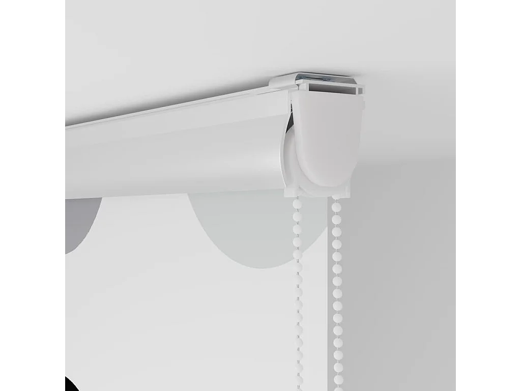 Store enrouleur de douche avec cassette largeur du tissu 146 cm