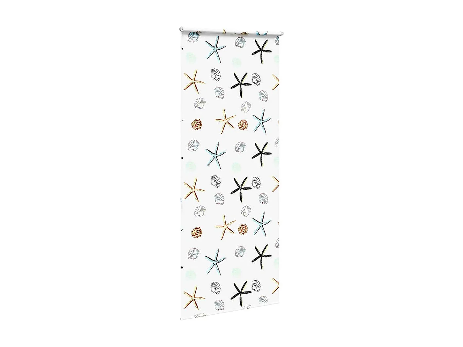 Store enrouleur de douche 100x240 cm largeur du tissu 96 cm