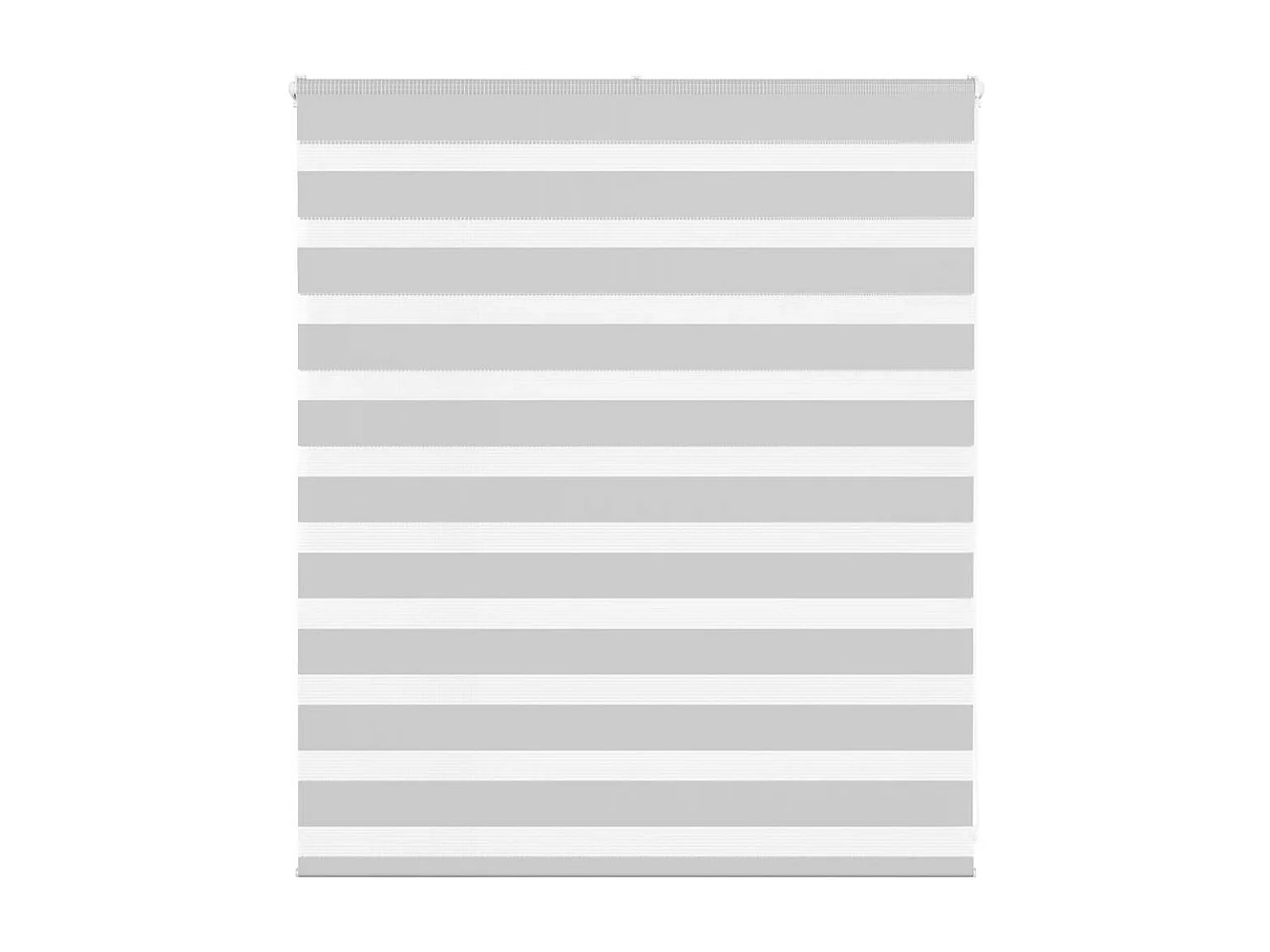 Store zèbre gris clair largeur du tissu 120,9 cm polyester