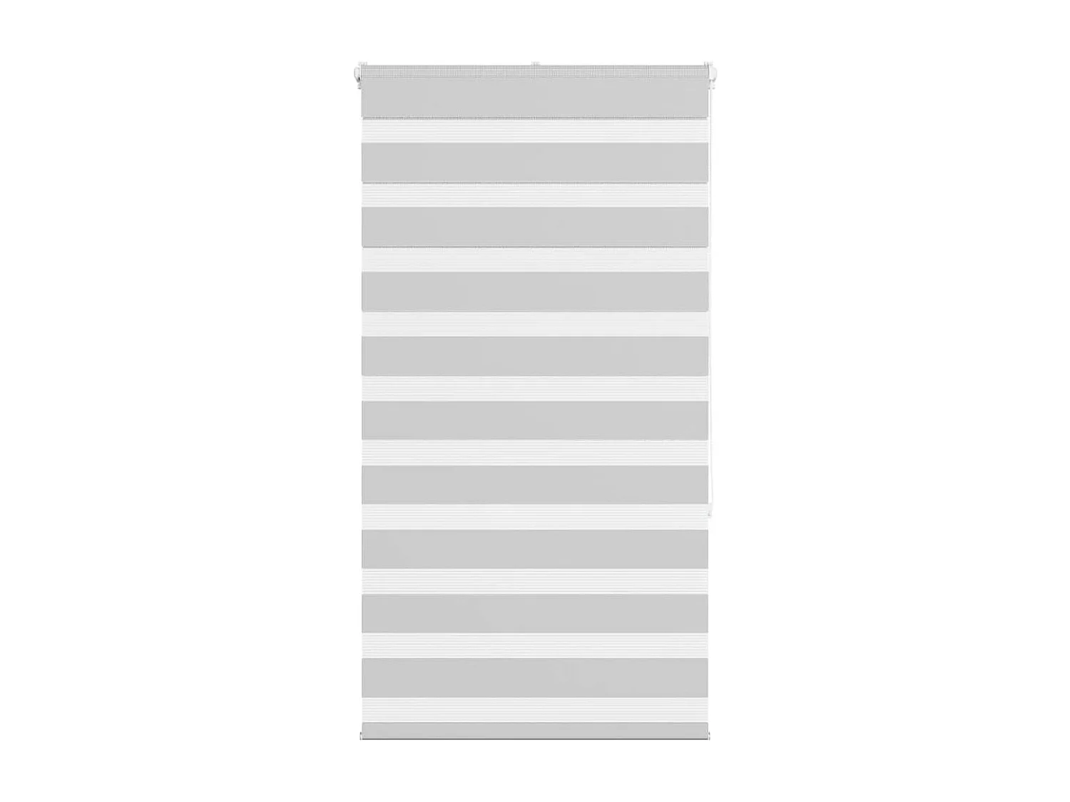 Store zèbre gris clair largeur du tissu 85,9 cm polyester