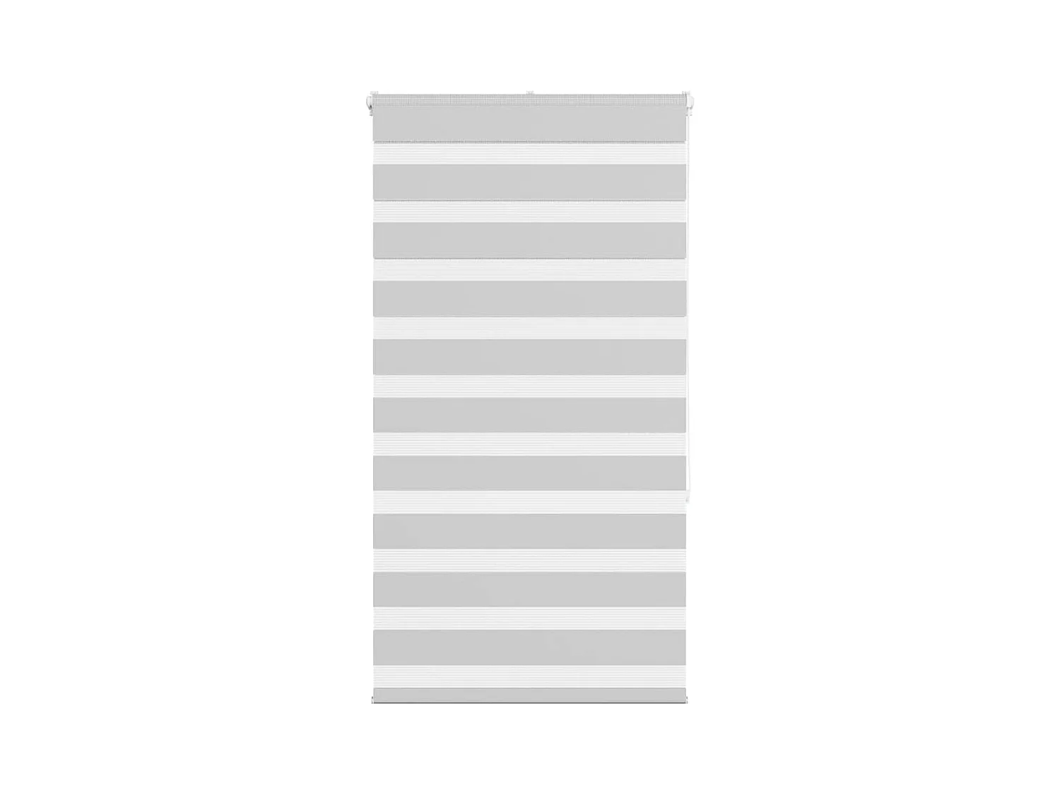 Store zèbre gris clair largeur du tissu 85,9 cm polyester
