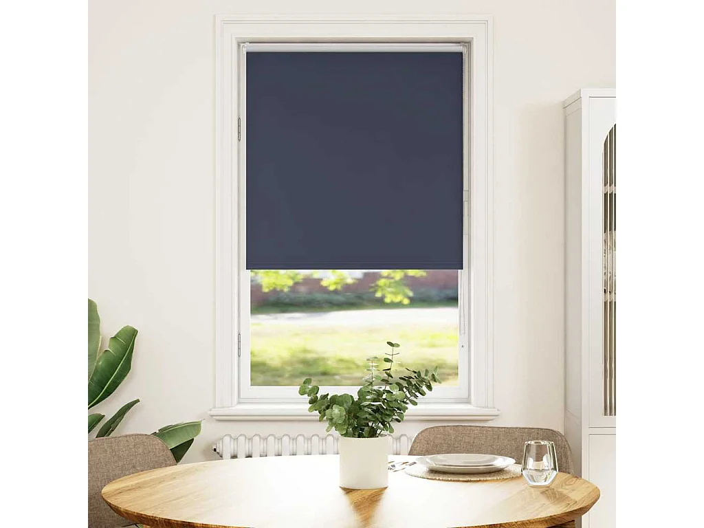 Rolgordijn verduisterend 80x130cm stofbreedte 75,7 cm polyester