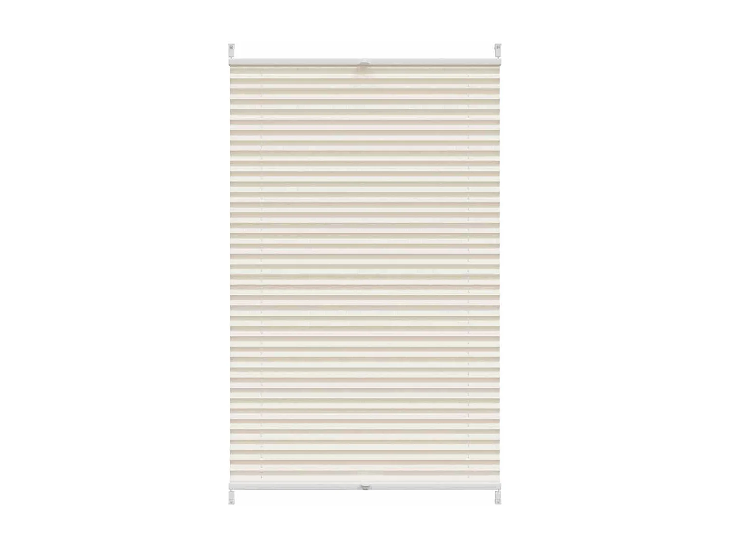 Plissé rolgordijn 70x150cm creme