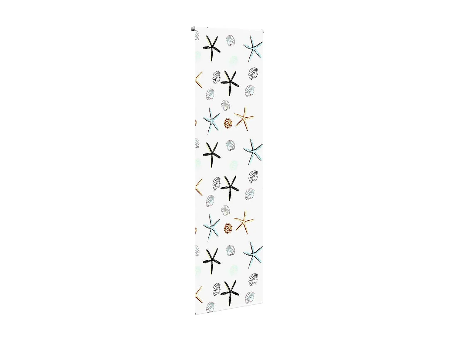 Doucherolgordijn 70x240 cm stofbreedte 66 cm