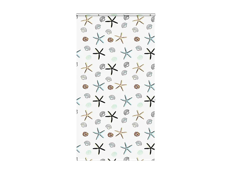 Rolo de Duche Estores com 130x240 cm Largura Tecido 126 cm