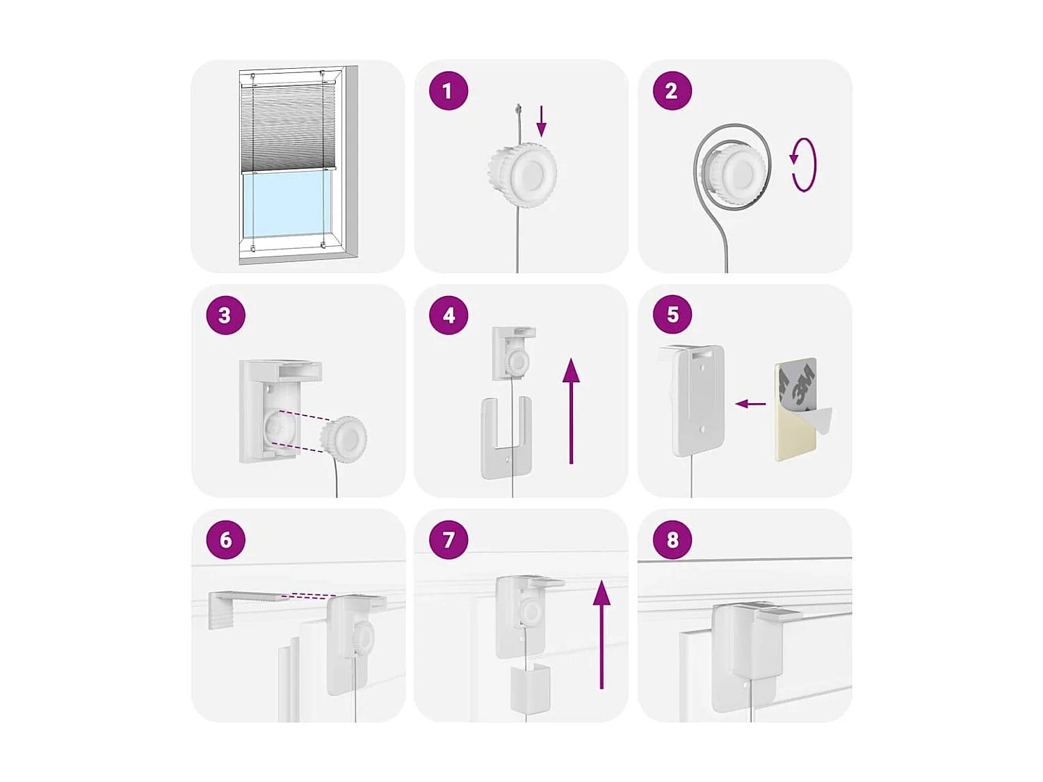 Estor Plisado verde petróleo 95x200 cm Tela Ancho 94,4 cm