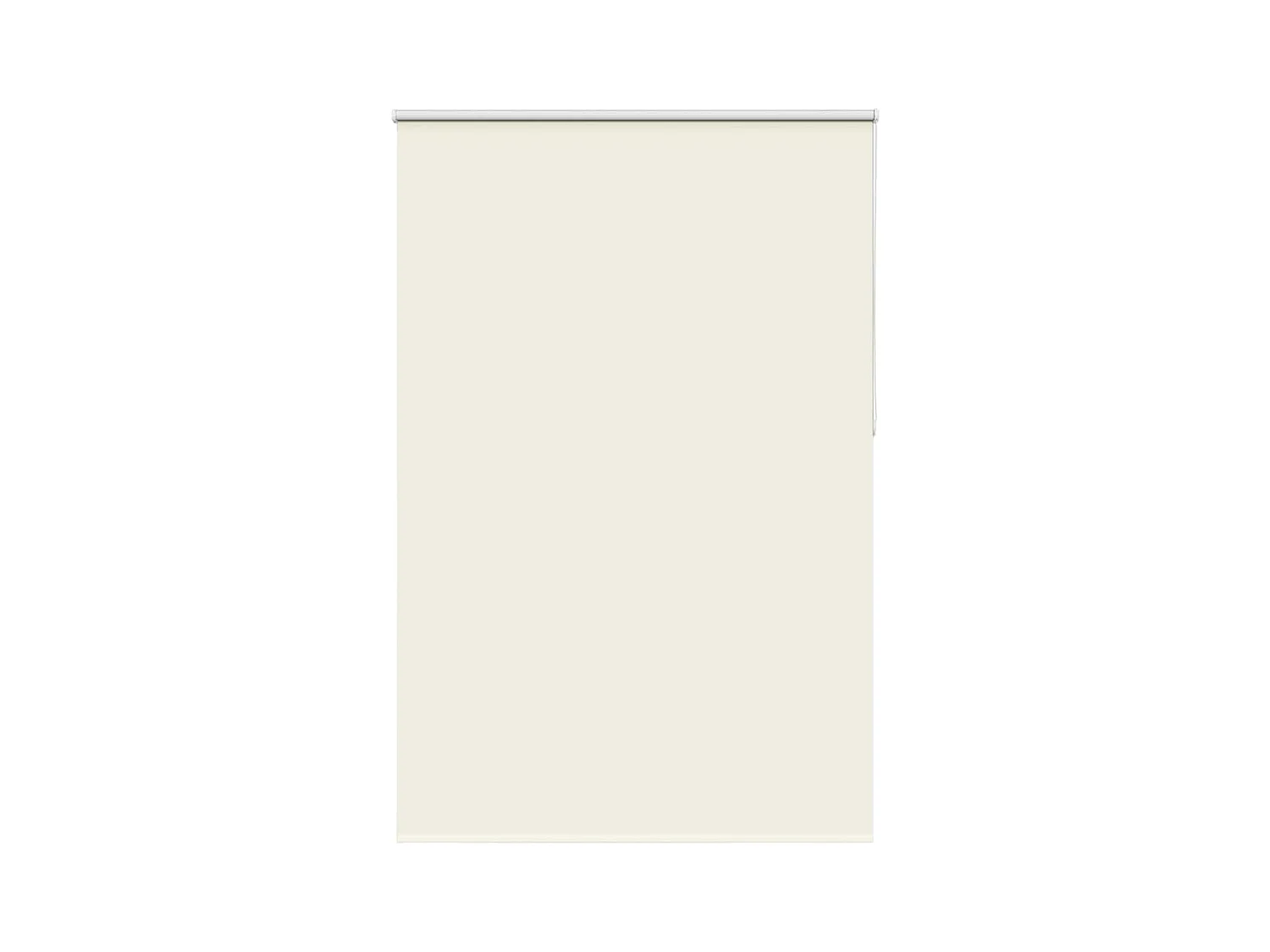 Store enrouleur occultant blanc cassé 160x210 cm largeur tissu