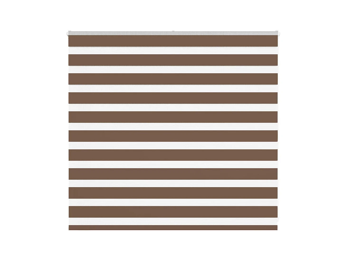 Store zèbre marron 155x100cm largeur du tissu 150,9cm polyester