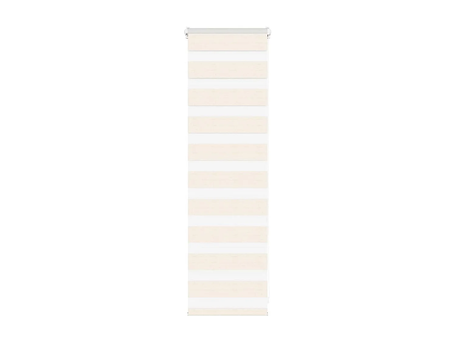 Store zèbre beige marbré largeur du tissu 35,9 cm polyester
