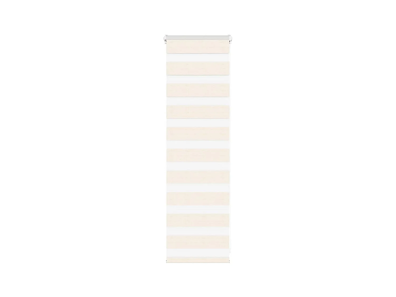 Zebra rolgordijn 40x100 cm stofbreedte 35,9 cm marmerbeige