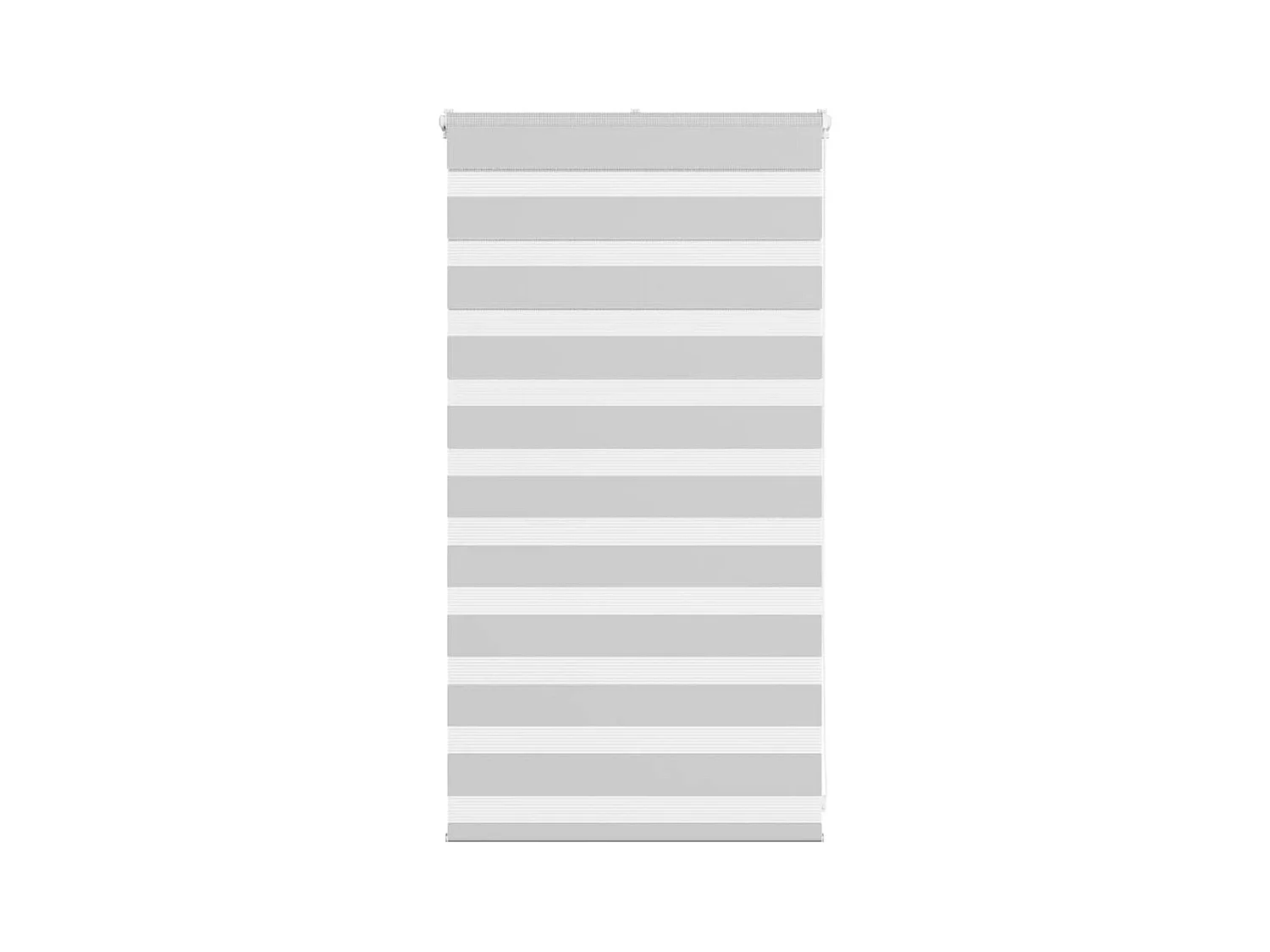 Store zèbre gris clair largeur du tissu 75,9 cm polyester