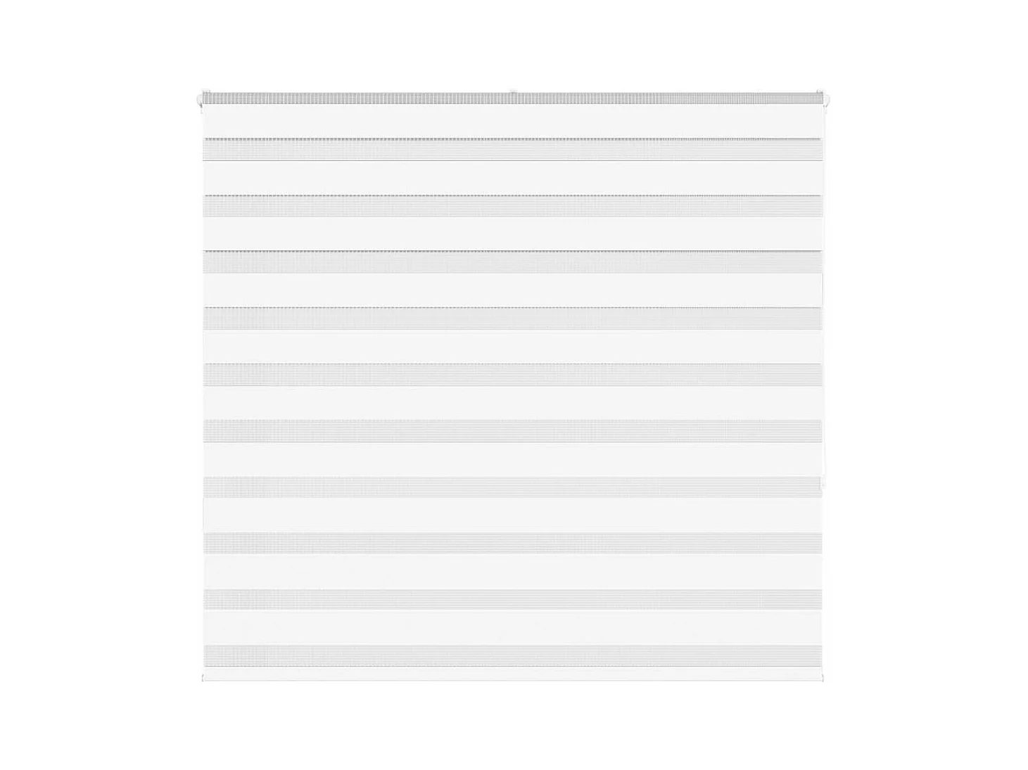 Store zèbre blanc 160x150 cm largeur du tissu 155,9cm polyester